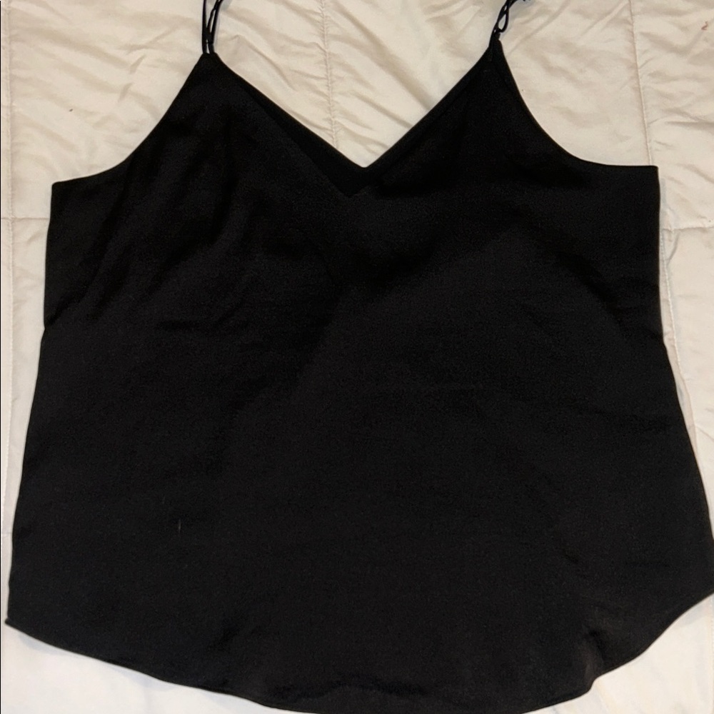 Express Black Camisole Blouse Tank Large